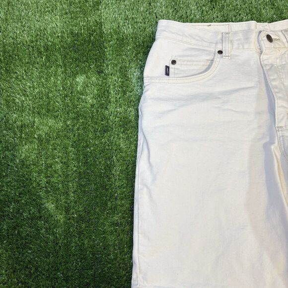 Vintage Denim Riders 8 Inch Inseam Denim Shorts Jorts White Wash Mens Size 33 - Picture 1 of 7